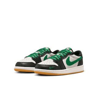 AIR JORDAN 1 LOW RETRO OG (GS) "PHANTOM / PINE GREEN"