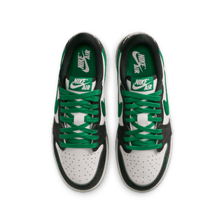 AIR JORDAN 1 LOW RETRO OG (GS) "PHANTOM / PINE GREEN"