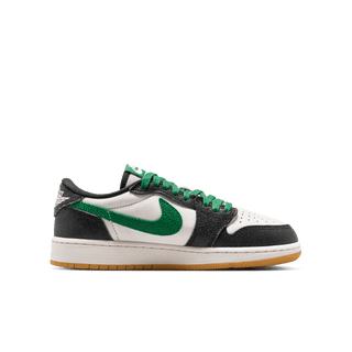 AIR JORDAN 1 LOW RETRO OG (GS) "PHANTOM / PINE GREEN"