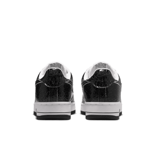 AIR FORCE 1 CRACKED LEATHER "BLACK"