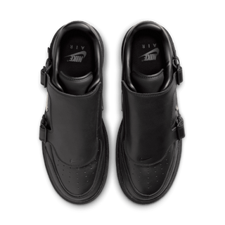 AIR FORCE 1 LUXE "BLACK / METALLIC SILVER"