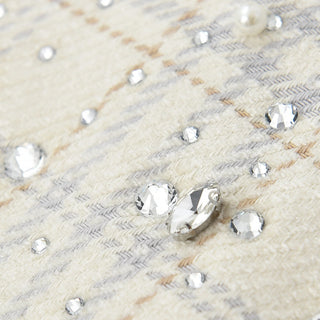 20K PEARL DIAMOND SHIRT - BEIGE