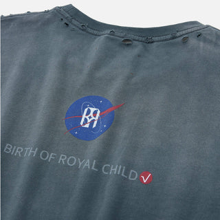 ROCKET TEE - FADED BLACK
