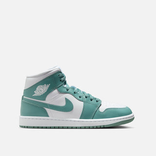 WMNS AIR JORDAN 1 MID - WHITE / CANNON