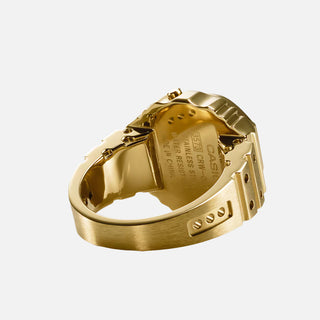 J BALVIN X CASIO RING WATCH - GOLD