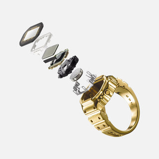 J BALVIN X CASIO RING WATCH - GOLD