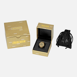 J BALVIN X CASIO RING WATCH - GOLD
