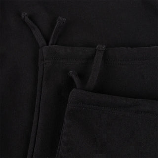 CURSIVE SMALL LOGO SWEATPANTS - BLACK