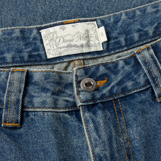 RELAXED DEMIN PANTS - SANDBLASTED INDIGO