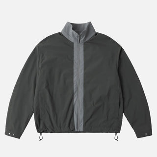 TWO TONE WINDBREAKER - CHARCOAL