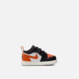 JORDAN 1 LOW ALT (TD) - BLACK / WHITE / STARFISH