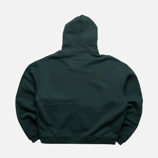 STAR FULL-ZIP HOODIE - PINE