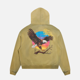 SUNSET HOODIE - WASHED OLIVE