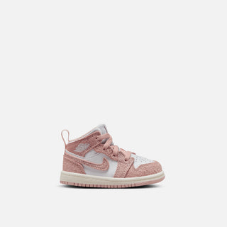 JORDAN 1 MID SE (TD) - WHITE / LEGEND PINK