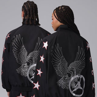 FREE THE YOUTH X JORDAN TRACK JACKET - BLACK