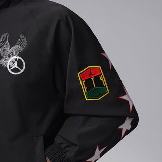 FREE THE YOUTH X JORDAN TRACK JACKET - BLACK