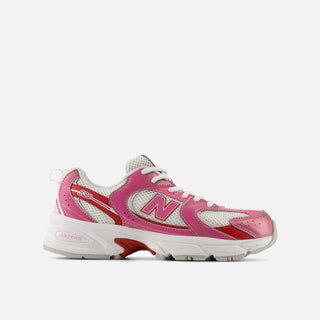 530 (GS) - PINK SATIN / SHADOW RED