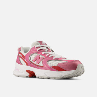 530 (GS) - PINK SATIN / SHADOW RED