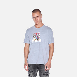 KULTURE KASH SS TEE STORM - BLUE