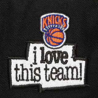 MITCHELL & NESS X JUST DON "I LOVE THIS TEAM" SNAKESKIN STRAPBACK - KNICKS
