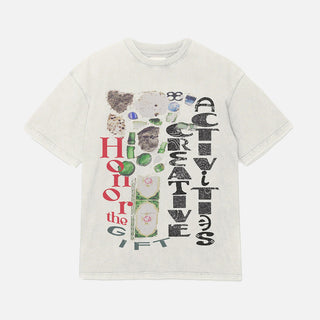HONOR CREATIVE TEE - BONE