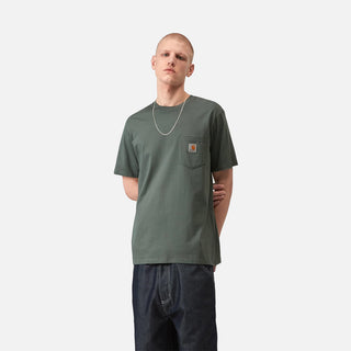 SS POCKET T-SHIRT - VELVET GREEN