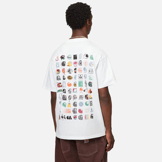 S/S C LOGO ARCHIVE T-SHIRT - WHITE