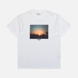 S/S WARM VIEWS T-SHIRT - WHITE