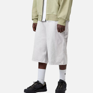 OG SINGLE KNEE SHORT - BLACK (CHALK WASH)