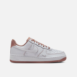 WMNS AIR FORCE 1 `07 "MINI JEWEL" - WHITE / METALLIC SILVER - PARTICLE PINK