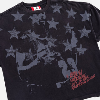 JORDAN MJ IH STAR S/S TEE - BLACK