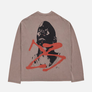 JORDAN IH JUMPMAN L/S TEE - CAVE STONE