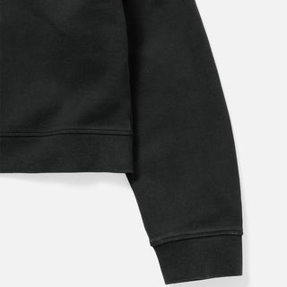 JORDAN MJ IH CROP HOODIE - BLACK