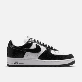 AIR FORCE 1 CRACKED LEATHER "BLACK"