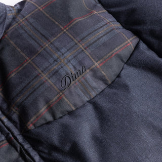 PREMIUM TWEED PUFFER - DARK GREY