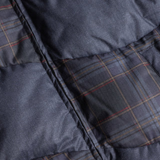 PREMIUM TWEED PUFFER - DARK GREY