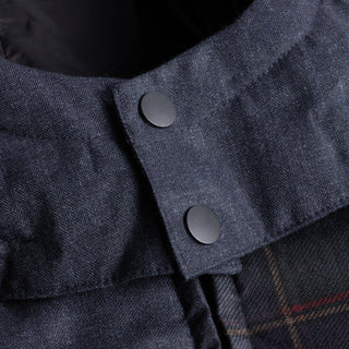 PREMIUM TWEED PUFFER - DARK GREY