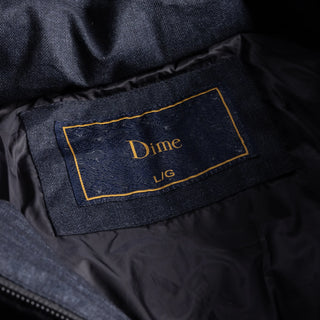 PREMIUM TWEED PUFFER - DARK GREY