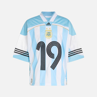 BRINGBACK REMIXED ARGENTINA JERSEY - CLEAR BLUE / WHITE