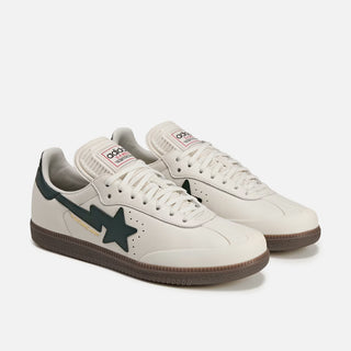 BAPE X ADIDAS SAMBA "WORLD CUP PACK" - CREAM WHITE / FOREST NIGHT
