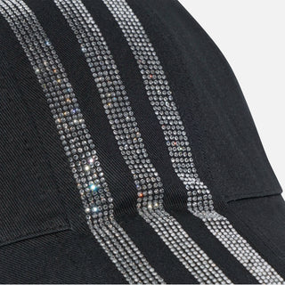 SP5DER X ADIDAS RHINESTONE CAP - BLACK
