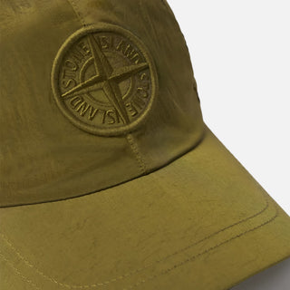 9100011 NYLON METAL BASEBALL CAP IN ECONYL - CACTUS