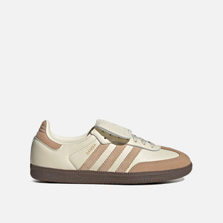 WMNS SAMBA LONG TONGUE - CREAM WHITE / WARM SANDSTONE