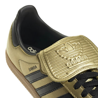 WMNS SAMBA LONG TONGUE - GOLD METALLIC / CORE BLACK