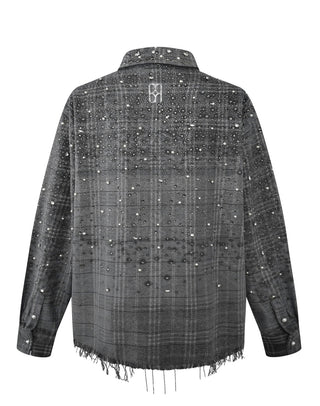 20K DIAMOND PEARL SHIRT - GREY