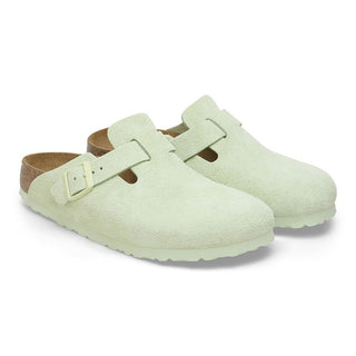WMNS BOSTON SUEDE SFB NARROW - FADED LIME