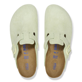 WMNS BOSTON SUEDE SFB NARROW - FADED LIME