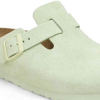 WMNS BOSTON SUEDE SFB NARROW - FADED LIME