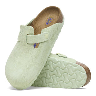 WMNS BOSTON SUEDE SFB NARROW - FADED LIME