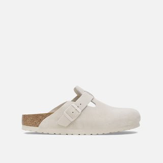 WMNS BOSTON SUEDE SFB NARROW - ANTIQUE WHITE